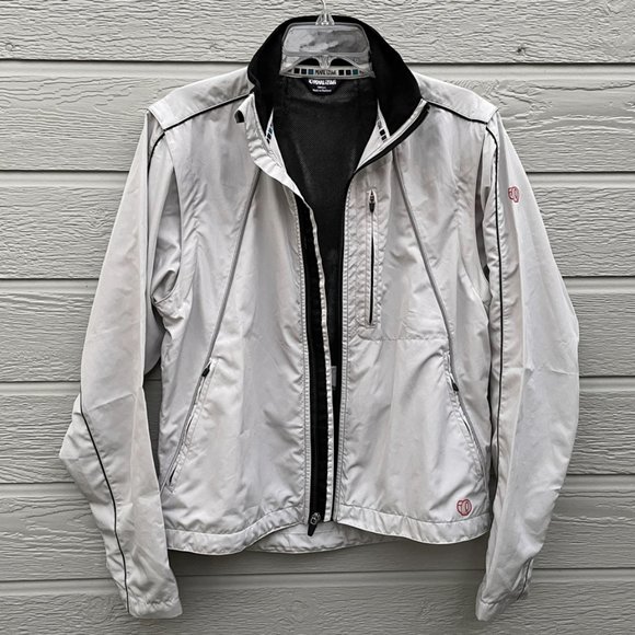 Vintage Pearl Izumi Convertible Cycling Jacket Vest, Silver / Gray, Men's Small - Picture 2 of 11